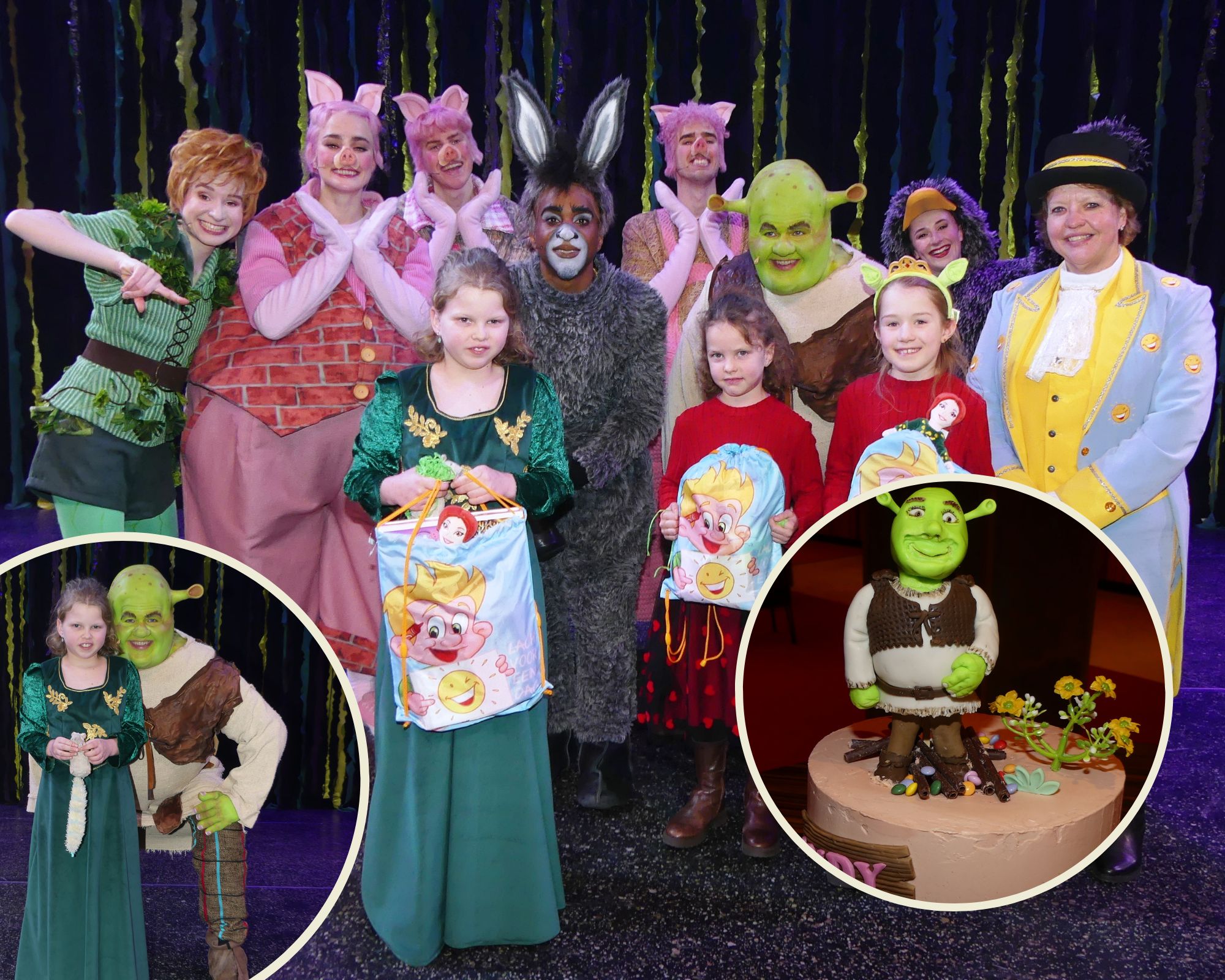 Indy fotocollage Shrek st LAch voor een Dag
